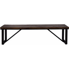 Liberta - Maison MAIANDROS Παγκάκι Καφέ Σκούρο 170x45x45cm 16-0713