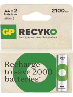 Gp ReCyko 2600mAh AA 2τμχ