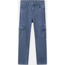 Παιδικό Παντελόνι για Αγόρια Denim Cargo ΜΠΛΕ