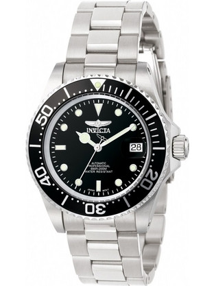 Invicta Pro Diver Ανδρικό Ρολόι Αυτόματο με Ασημί Μεταλλικό Μπρασελέ 8926OB