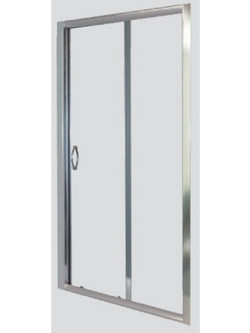Sanitec AF 201-202 Καμπίνα Ευθύγραμμη 120xh.200cm για Ντουζιέρα Flat Α201-202