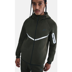 Nike Ανδρική Ζακέτα Φούτερ με Κουκούλα και Φερμουάρ Χακί IM6537-355
