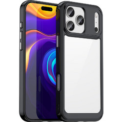 Outer Space Case for iPhone 17 Pro Max - Black Transparent