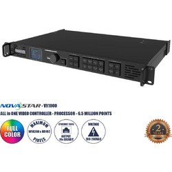 GLOBOSTAR(R) VX1000 41016 Novastar VX1000 All in One Processor & Video Controller 4K για Οθόνες LED Video Wall 6.5 million pixel Max W10240px/Max H8192px - Input Signal W3840 x H108060Hz - 10 Gigabit