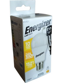 Energizer BEC Κοινή Λάμπα LED 13.8W E27 1521lm 4000k Φυσικό Λευκό