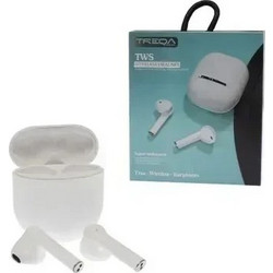 Treqa BT-24 Ακουστικά Bluetooth Earbud White