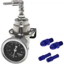Ρυθμιστής πίεσης καυσίμου 2.0-8.0kgf/cm Φ4.5 TOMEI TYPE-S HW-0011 ασημί