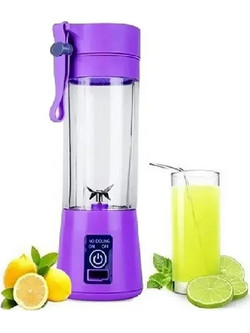 YE-02 Φορητό Μπλέντερ για Smoothie 380ml Μωβ