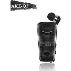 AKZ-Q3 Ακουστικά Bluetooth In Ear Πέτου Black