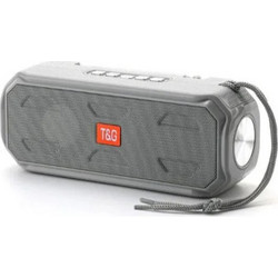T&G TG-280 Ηχείο Bluetooth 5W με Ραδιόφωνο Γκρι