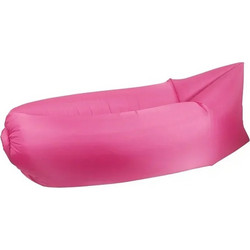 Φουσκωτό Στρώμα & Κάθισμα Ξαπλώστρα Lazy Bag Inflatable Air Sofa 185CM, σε ροζ χρώμα