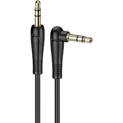 KAKUSIGA καλώδιο ήχου 3.5mm KSC-521, AUX, 90 HiFi 1m, μαύρο