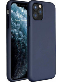 Θήκη Σιλικόνης για iPhone 11 Pro Max Μπλε