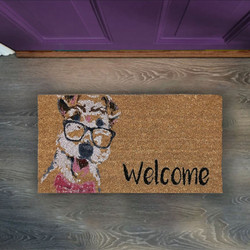Πατάκι εισόδου σκάλας San Lorentzo DOG GLASSES 45X75