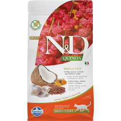 Farmina N&D Quinoa Grain Free Skin & Coat Adult with Herring, Quinoa, Coconut & Turmeric 5kg