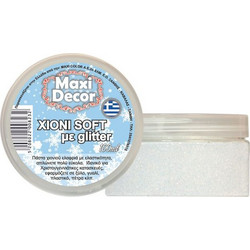 Πάστα χιονιού Maxi Decor Soft με Glitter 100 ml
