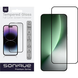 HARDY GLASS SONIQUE PREMIUM SERIES HD FULL COVER 9H HONOR MAGIC8 LITE 5G ΜΑΥΡΟ
