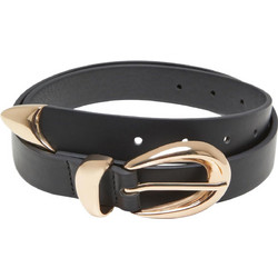 Ζώνη Chunky Buckle Loop TB7211-01217 Urban Classics Black/Gold