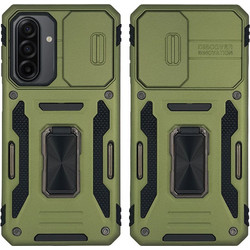 Sonique Ring Armor CamShield Θήκη Khaki (Samsung Galaxy A17 4G / A17 5G / A18 4G / A18 5G)