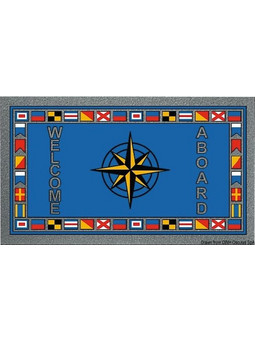 Χαλάκι Υποδοχής Ανεμολόγιο Με Σημαίες 50x80cm