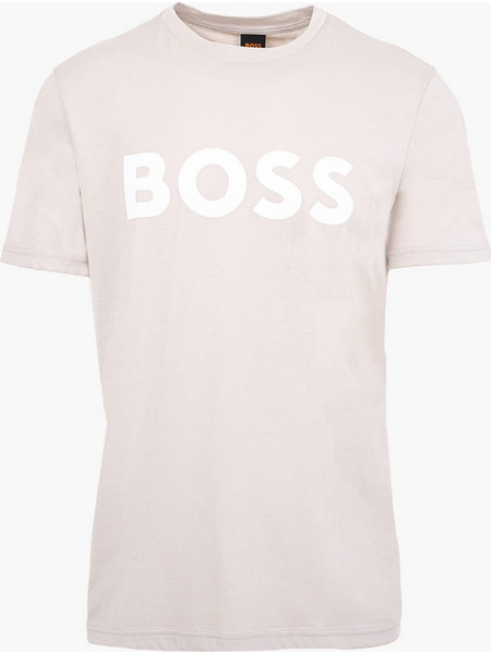 Boss Thinking.1B Ανδρική Μπλούζα Μπεζ