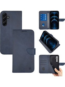 Sonique Urban Wallet Θήκη Πορτοφόλι Dark Blue (Samsung Galaxy A55 5G)