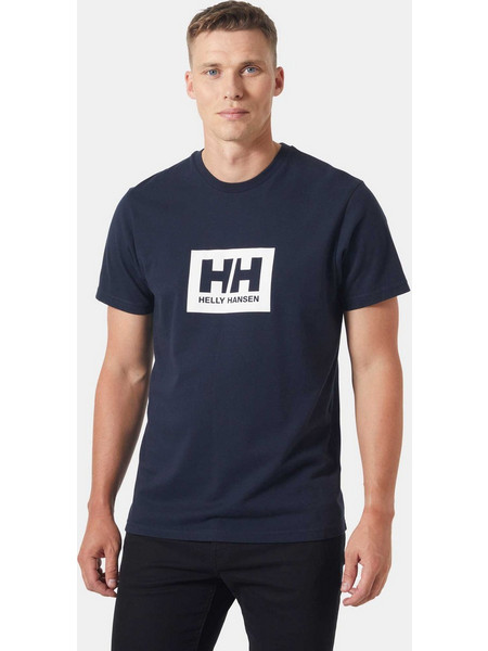 HELLY HANSEN Κοντομάνικη Μπλούζα HH BOX T 2.0 BLUE