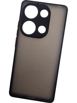 Naxius Case Rubber Frame Black XiaoMi RedMi Note 13 Pro 4G_Poco M6 Pro 4G Naxius