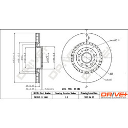 Dr!ve+ Δισκόπλακα - DP1010.11.1566