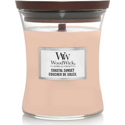 Αρωματικό Κερί WoodWick με διάρκεια καύσης έως 68 ώρες και άρωμα Coastal Sunset 92049E