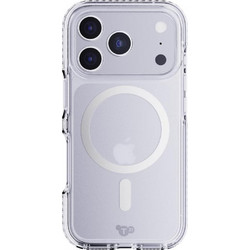 TECH21 IPHONE 17 PRO CASE (T21-11397) EVOCRYSTAL W/MAGSAFE CLEAR/METALIC SILVER