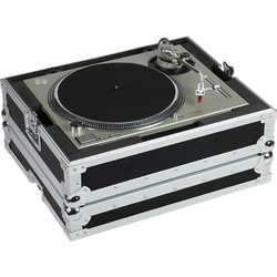 WALKASSE TURNTABLEPROBK Flight Case Multi Format Turntable Silver