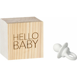 Raeder - Lucky box. Μίνι Πορσελάνινο Διακοσμητικό Hello Baby