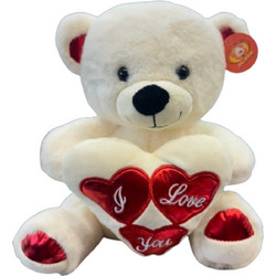Αρκουδάκι I Love You 32cm (Τυχαία Επιλογή)