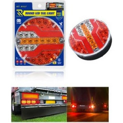 Φως Φορτηγού LED Αδιάβροχο 12-24V Φ140x38mm W17569-4