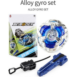 Beyblade X 2023 Booster BX-06 Knight Shield 3-80N Metal Battle Toy Gyro Starter Fight Spinning Top with Launcher Grip