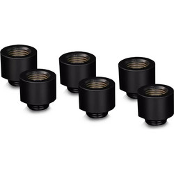 Thermal Grizzly Grizzly Deltamate Extender Fitting Mf14 Pack Of 6 Black (tg-dm-fit-6007) Μαύρο TG-DM-FIT-6007