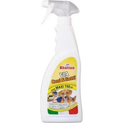 Απωθητικό σπρέι για σκύλους και γάτες Via Canie Gatti Rhutten 750ml
