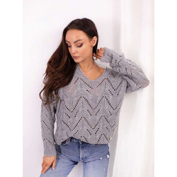 Jumper model 152552 Lemoniade grey