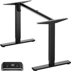 Desk Frame Motorised Black Wdf221e-b Onkron