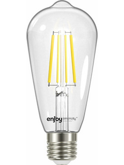 EL822919 | EL822919 | LED FILLAMENT CLEAR DIM|ST64 7.8W(60w) E27|2700k|806lm|enjoysimplicity(TM)