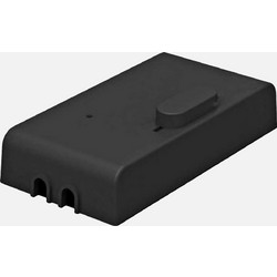 Ρυθμιστής Dimmer Δαπέδου 60-300W 230V - Μαύρος, Συρόμενος Διακόπτης & IP20