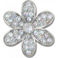 CROCS JIBBTZ CHARM DAISY 1 SILVER