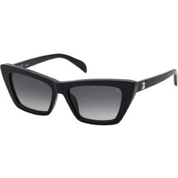 Tous STOB45V 0700 Γυναικεία Γυαλιά Ηλίου Cat Eye Κοκάλινα Μαύρα με Μαύρο Φακό