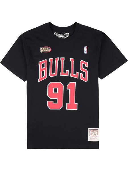 Mitchell & Ness Ανδρική κοντομάνικη μπλούζα NBA Name & Number T-Shirt CBUDRBLCK