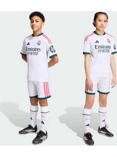 Adidas Real Madrid Home 2026/27 Παιδική Εμφάνιση Ποδοσφαίρου KC3956