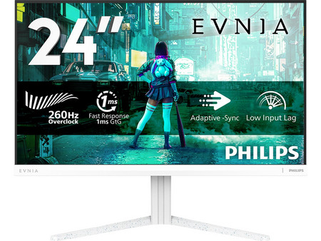Philips Evnia 24M2N3201PL/00 IPS HDR Gaming Monitor 23.8" 1920x1080 FHD 260Hz 1ms