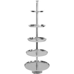 ΕΤΑΖΈΡΕΣ & ΟΡΝΤΕΒΙΈΡΕΣ FOOD STAND ALU 5 TIER 170CM