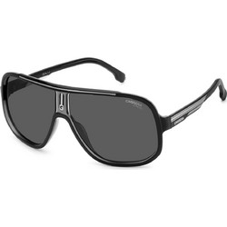 Carrera CA1058/S 08A/M9 Ανδρικά Γυαλιά Ηλίου Oversized Κοκάλινα Μαύρα με Μαύρο Polarized Φακό
