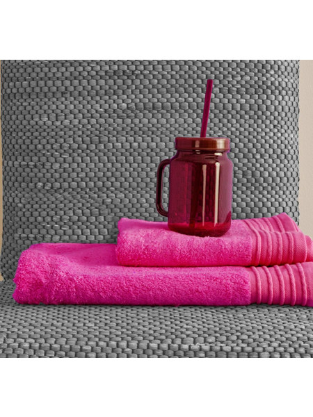 Πετσέτα Προσώπου Baboo Fuschia Modal -Cotton Cokitex (50x100) 1Τεμ